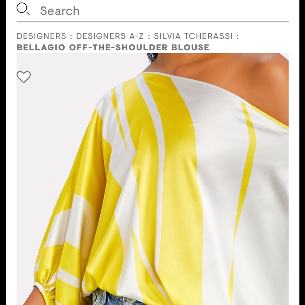 Off the shoulder top